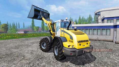 Liebherr L538 [yellow] for Farming Simulator 2015