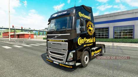 Continental skin for Volvo truck for Euro Truck Simulator 2