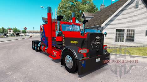 Skin Nevada USA for the truck Peterbilt 389 for American Truck Simulator