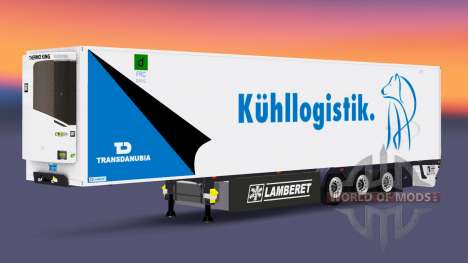 Semitrailer reefer EN Transdanubia for Euro Truck Simulator 2