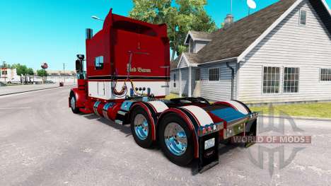 Red Baron skin for the truck Peterbilt 389 for American Truck Simulator