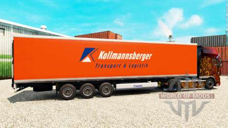 Skin Kollmannsberger for semi-refrigerated for Euro Truck Simulator 2