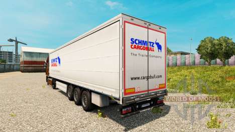 Skin for Schmitz semi-trailers for Euro Truck Simulator 2