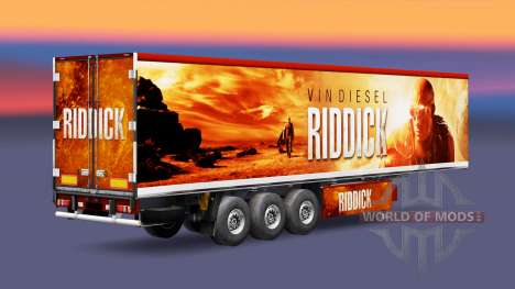 Riddick skin for trailers for Euro Truck Simulator 2