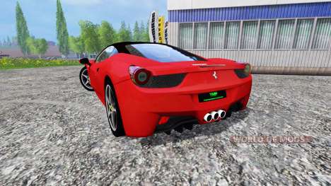 Ferrari 458 Italia for Farming Simulator 2015