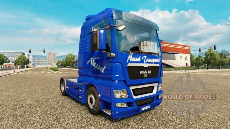Nettle Transports skin for MAN truck for Euro Truck Simulator 2
