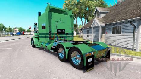 Skin A. J. Lopez Trucking for the truck Peterbil for American Truck Simulator
