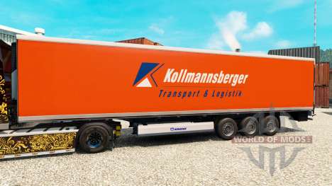 Skin Kollmannsberger for semi-refrigerated for Euro Truck Simulator 2