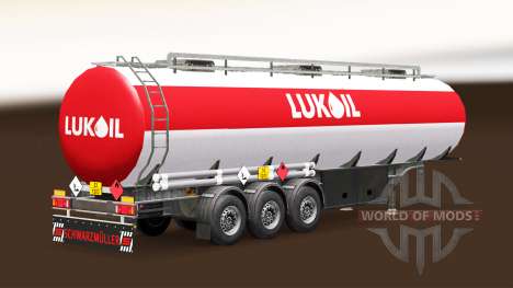 Skin Lukoil fuel semi-trailer for Euro Truck Simulator 2