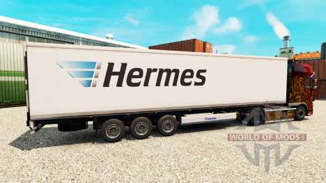 Skin Hermes for semi-refrigerated for Euro Truck Simulator 2