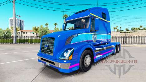 Skin Plycool on tractor Volvo VNL 670 for American Truck Simulator