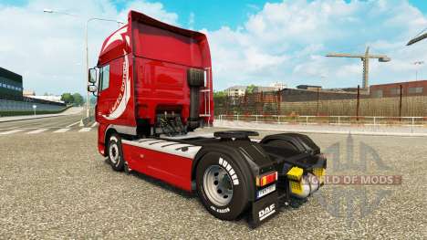 Skin Limited Edition v2.0 truck DAF for Euro Truck Simulator 2