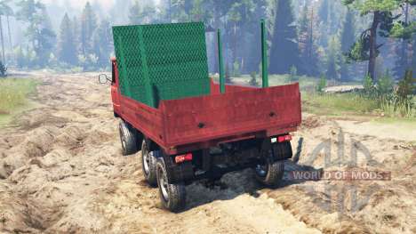 UAZ-33036 6x6 for Spin Tires