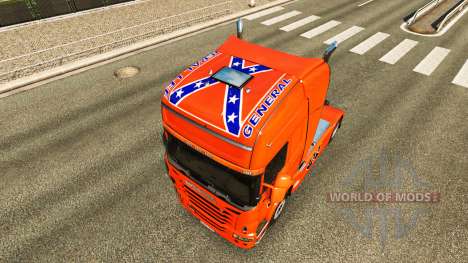 Skin Hazzard v2.0 truck Scania for Euro Truck Simulator 2