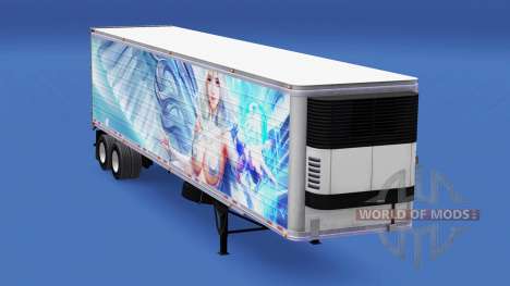 Skin LeL on refrigerated semi-trailer for American Truck Simulator