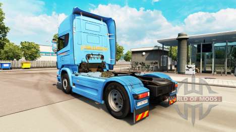 Braspress skin for Scania truck for Euro Truck Simulator 2