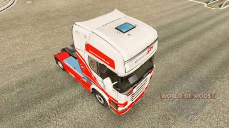 TruckSim skin for Scania truck for Euro Truck Simulator 2