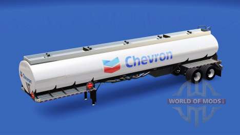 Skin Chevron in the fuel tank for American Truck Simulator