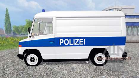 Mercedes-Benz Vario Polizei for Farming Simulator 2015