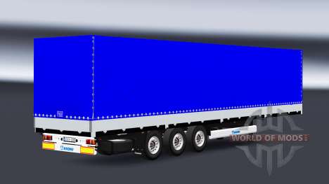 Flatbed semi-trailer Krone SDP27 for Euro Truck Simulator 2
