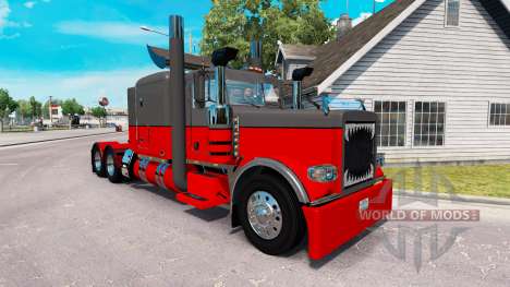 Hot rod skin for the truck Peterbilt 389 for American Truck Simulator
