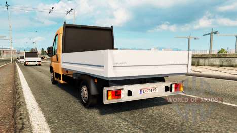Peugeot Boxer Pickup for traffic for Euro Truck Simulator 2
