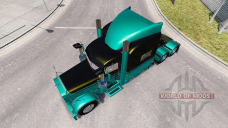 4 Metallic skin for the truck Peterbilt 389 for American Truck Simulator