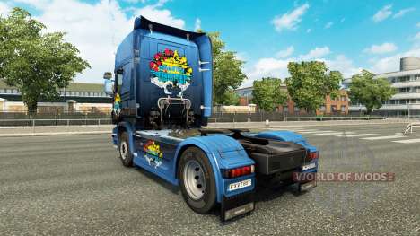 Disaster Transport skin for Scania truck for Euro Truck Simulator 2