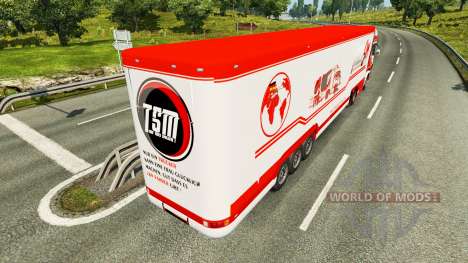 The semitrailer-the refrigerator TruckSim for Euro Truck Simulator 2