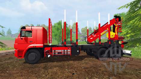 KamAZ-65117 6x4 [timber] for Farming Simulator 2015