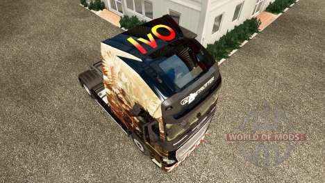 Husaria skin for Volvo truck for Euro Truck Simulator 2