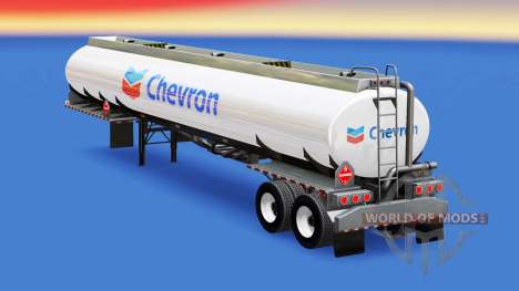 Skin Chevron in the fuel tank for American Truck Simulator