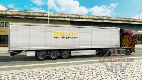 Skin Derdaele on semi for Euro Truck Simulator 2
