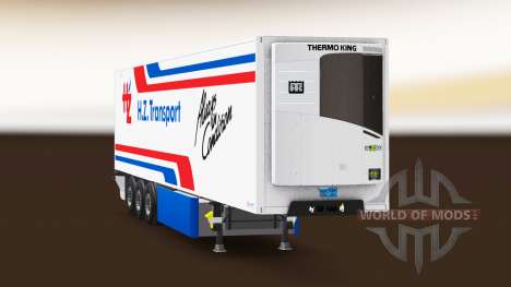Semitrailer reefer EN and H. Z. Transport for Euro Truck Simulator 2