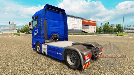 Nettle Transports skin for MAN truck for Euro Truck Simulator 2