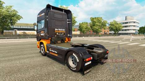 Skin Simuwelt on tractor Scania for Euro Truck Simulator 2
