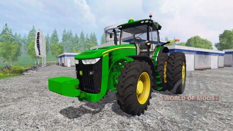 John Deere 8370R v4.0 for Farming Simulator 2015