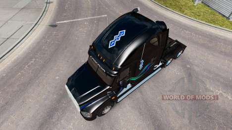 Скин John Christner на Freightliner Cascadia for American Truck Simulator