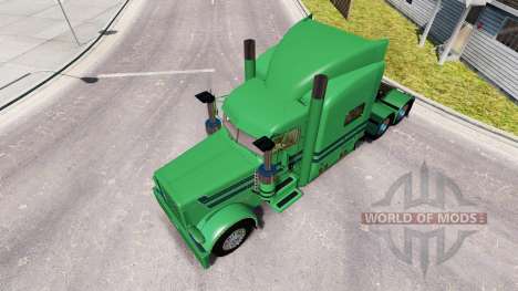 Skin A. J. Lopez Trucking for the truck Peterbil for American Truck Simulator