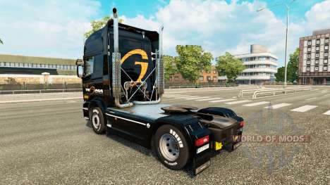 Tegma Logistic skin for Scania truck for Euro Truck Simulator 2