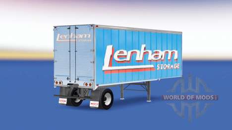Skin Lenham on the trailer for American Truck Simulator