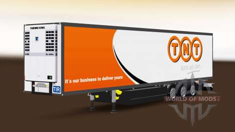 Semitrailer refrigerator Schmitz Cargobull TNT for Euro Truck Simulator 2