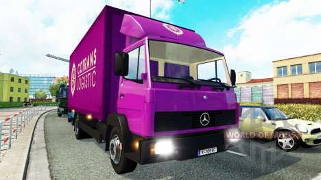 A collection of truck transportation to traffic  for Euro Truck Simulator 2