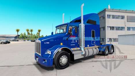 Skin Carlile Trans on tractors for American Truck Simulator