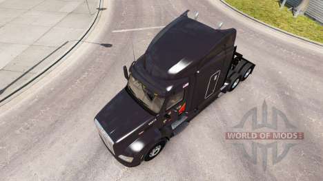 Skin Gallon Oil truck Peterbilt for American Truck Simulator