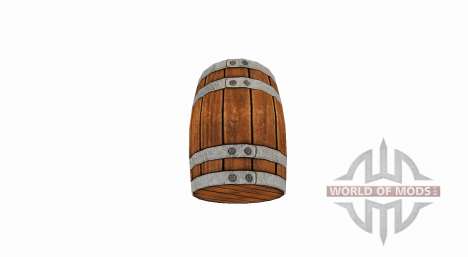 Wooden barrel for Farming Simulator 2017