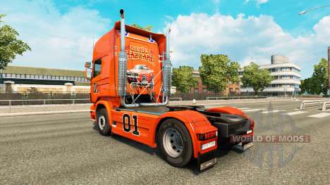 Skin Hazzard v2.0 truck Scania for Euro Truck Simulator 2