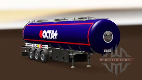 Skin Octa fuel semi-trailer for Euro Truck Simulator 2