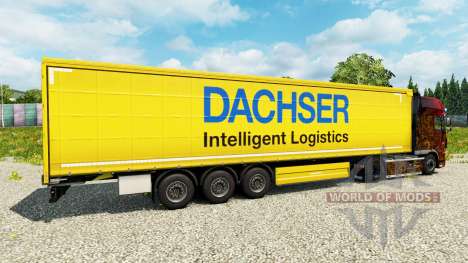 Dachser skin for trailers for Euro Truck Simulator 2
