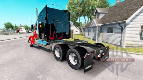Skin CNTL on the truck Freightliner Coronado for American Truck Simulator